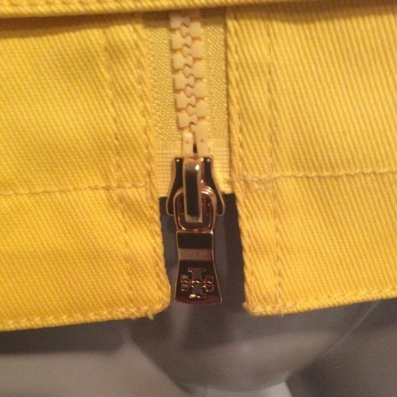 TORY BURCH l Denim Trent Rain Jacket EUC 6 - Picture 7 of 8